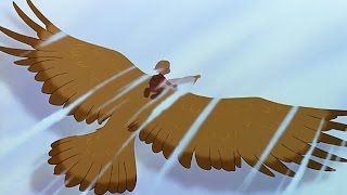 The Rescuers Down Under 1990  Codys Flight scene [upl. by Ulani]