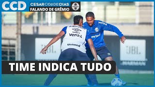 Novo time do Grêmio indica o caminho outra informações Sarará Isaque [upl. by Anirdnajela]