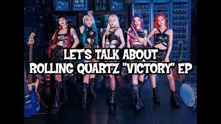 Let’s Talk About Rolling Quartz “Victory” EP RollingQuartz KRock KoreanBand review unboxing [upl. by Knutson23]