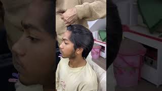 Long hair straight Long hair Rebonding straightening Hairstyle zm salon [upl. by Karil]