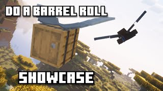 THIS ELYTRA MOD IS CRAZY  Do a Barrel Roll  Complementary Unbound Shaders  Minecraft Showcase [upl. by Acnairb]