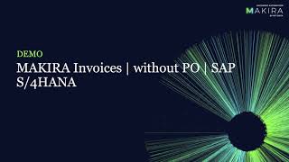 MAKIRA Invoices  without PO  SAP S4HANA [upl. by Neille]