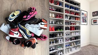 How to Use Ikea Shelves to Build a Sneaker Closet  Tutorial [upl. by Verlee]