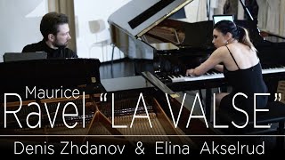 MAURICE RAVEL quotLA VALSEquot our 12th Anniversary – Elina Akselrud amp Denis Zhdanov DenZhdanovPianist [upl. by Nolyat]