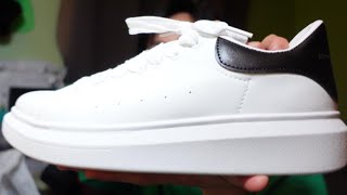 Alexander McQueen From DHGate  Review  On Foot [upl. by Yanrahc483]