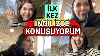 İLK KEZ İNGİLİZCE KONUŞUYORUM 😅 KANADA DA YAŞAMAK İNGİLİZCE GEREKİR Mİ  aralog 9 [upl. by Thesda]