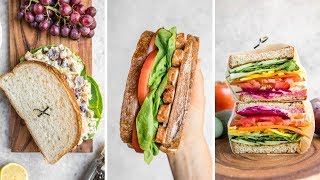 Vegan Sandwich Ideas for Back to School  Work [upl. by Okier510]