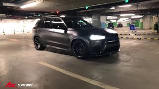 BMW F85 X5M x Zperformance x Fi Exhaust  Aggresive AK47 Sound [upl. by Ayahsey422]