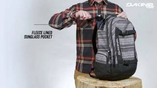 Dakine Misson 25L Wintersport Snow und Freizeit Pack mit iPad amp Laptopfach [upl. by Ylahtan]