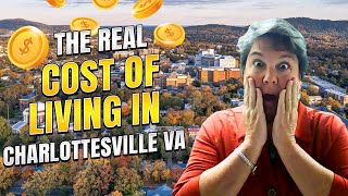 THE REAL Charlottesville VA Costs Of Living  Affordable To Live Here [upl. by Acir822]