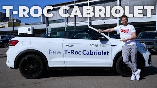 New Volkswagen TRoc RLine Cabriolet 2022 Review [upl. by Shell]