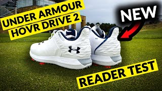 UNDER ARMOUR HOVR DRIVE 2 GOLF SHOES  READER REVIEW [upl. by Kleper]