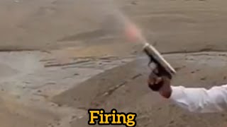 ZIGANA F 9mm pistol Review Gun Firing 😮💥 [upl. by Dlonyar980]