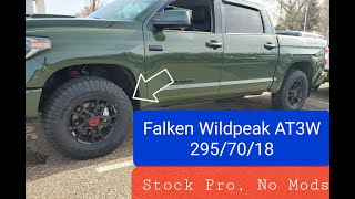 Falken Wildpeak AT3W 2957018 2020 tundra pro  UPDATE READ DESCRIPTION [upl. by Eladal156]