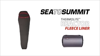 Sea to Summit Reactor Fleece Liner [upl. by Brasca]