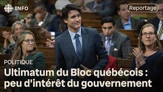 Le gouvernement de Justin Trudeau survit à une motion de censure [upl. by Carvey649]