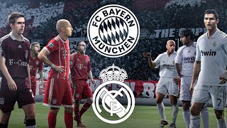 The MOST ICONIC battle in Champions League history  FC Bayern 🆚 Real Madrid [upl. by Cilurzo]