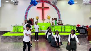 Thuthipom Alleluya paadi  Sunday School Primary Dance  Children’s Sunday 2024  ECI Nagalkeni [upl. by Suivatco]