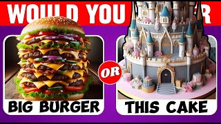 Would You Rather Snacks amp Junk Food Edition [upl. by Thury]