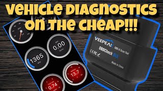 The Veepeak OBD2 BLE Bluetooth Diagnostic Scan Tool From Amazon Is Great [upl. by Dnalro]