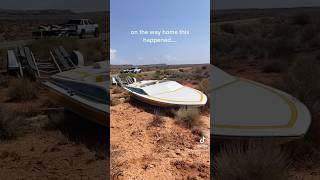 Lake Powell Trip Disaster Boat FLIES Off Trailer Toilet Bowl Arch Before Collapse lakepowell [upl. by Ilse]