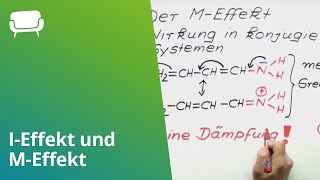 IEffekt und MEffekt einfach erklärt  Chemie  Organische Chemie [upl. by Ahselat]