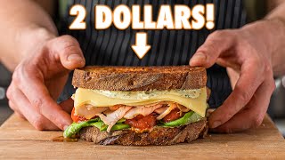 The 2 Dollar Sandwich  But Cheaper [upl. by Auqenet226]