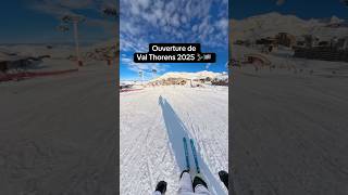 Ouverture de la station de Val Thorens pour la saison 20242025 ⛷️🏔️ ​⁠insta360 X4 insta360 [upl. by Sirama]