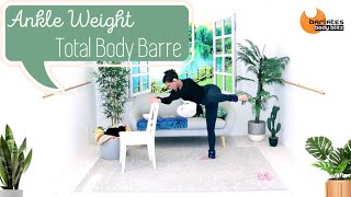 60 Min Total Body Ankle Weight Workout  BARLATES BODY BLITZ Ankle Weight Total Body Barre [upl. by Ellinger]