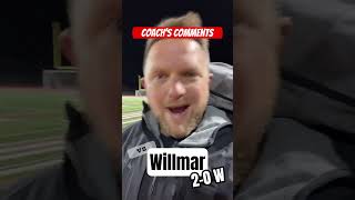 Coach’s Comments  vs Willmar 93024 [upl. by Gollin]