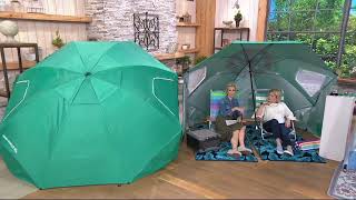 SportBrella XL Instant Outdoor Family Shelter Umbrella on QVC [upl. by Monreal]