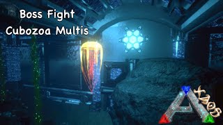 Cubozoa Multis Jellyfish  Dungeon Boss Fight  Ark Mobile [upl. by Cita]