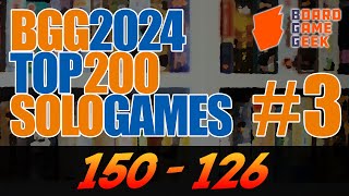 150126  BGG Top 200 Solo Games 2024 3 [upl. by Figge]