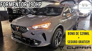 CUPRA FORMENTOR MID 190 HP ULTIMOS 2023 CON DESCUENTO DE 29MIL MAS SEGURO GRATIS [upl. by Thrift742]