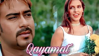 Woh Ladki Bahut Yaad  Full HD Video  Kumar Sanu  ❤Qayamat Alka Yagnik  Ajay Neha  Hindi Song [upl. by Lamag]