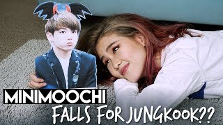 Stages of Kpop Fangirling  MiniMoochi x JungKook GIVEAWAY [upl. by Bensky]