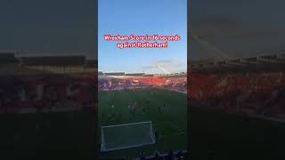 WREXHAM SCORE IN 16 SECONDS TO BEAT ROTHERHAM 🤩 [upl. by Enialahs789]