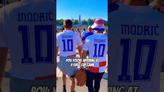 Croatia V Italy eurocup soccer travelhumor [upl. by Nnylassej]