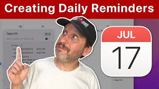 Daily Reminders Using the Reminders or Calendar Apps [upl. by Emyam]