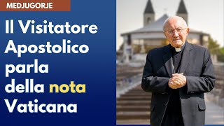 MEDJUGORJE PARLA IL VISITATORE APOSTOLICO MOLTO INTERESSANTE [upl. by Ecilayram]