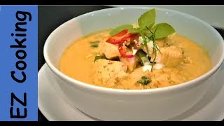 How To Cook Thai Red Curry Chicken  Thai food [upl. by Ellehcem]