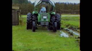 Fendt Farmer 104S mit Evers Tiefenlockerer [upl. by Eikkin4]