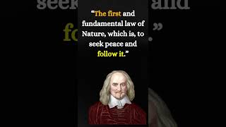 Thomas Hobbes Famous Quotes [upl. by Ttelrats]