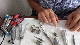 Micromotores Dentales funcionamiento y reparacion [upl. by Nyrahtak]