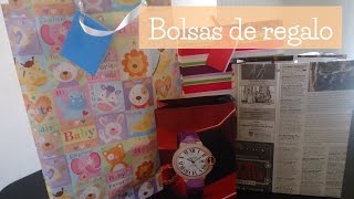 Cómo hacer bolsas de regalo [upl. by Aicina677]