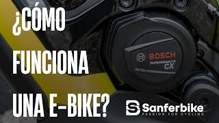 ¿Cómo funciona una bici eléctrica [upl. by Ellevart]