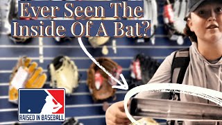 Addison DBAT Rawlings Pro Shop AND What’s Inside Rawlings Bats [upl. by Naanac90]