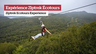 Expérience Ziptrek Ecotours à Tremblant [upl. by Rabjohn]