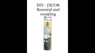 DIY Dicor removal and resealing an RV roof [upl. by Surbeck605]