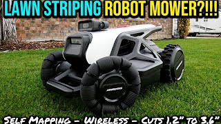 bEST Mower for 2024 ROBOT LAWN MOWER REVIEW  Airseekers Tron [upl. by Lathrope]